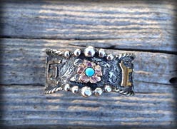 Cattle brand ring